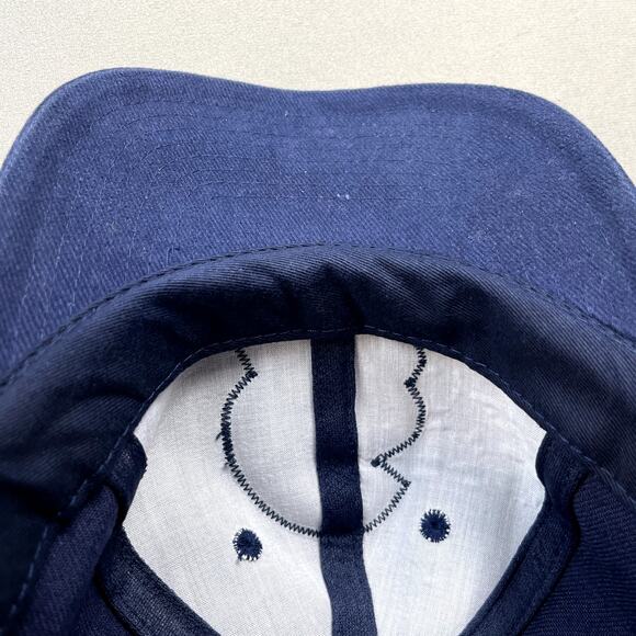 Vintage Alaska Hat Cap Strapback Navy Blue Glacier Bay National Park Nature 90s - Picture 6 of 7